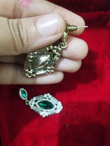 Emerald Green Earrings