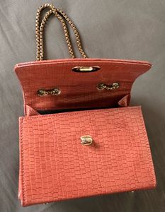 Coral Crossbody Bag