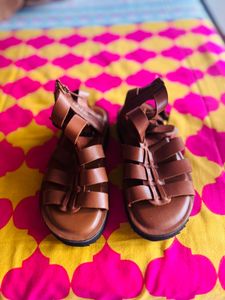 Zara Brown Sandals