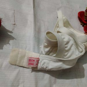 Comfortable White Bra