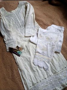 Mirror Work Trendy Kurta Set