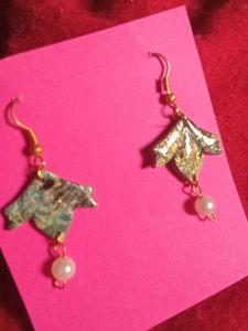 Leaf Drop Earrings