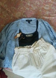 Trendy Crop Shirt