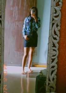 Blue Sheer Shirt