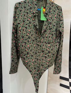 Casual Shirt With Waist Tie Up
