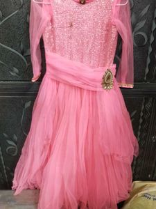 Pink Embellished dress