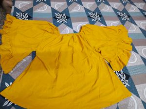 Mustard Yellow Top
