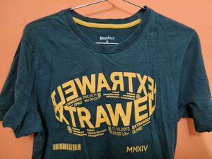 Dark Green Slim Fit T-Shirt