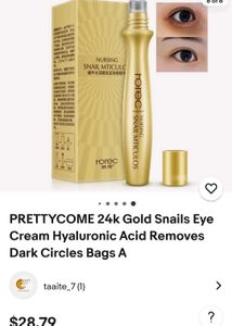 🐌🇰🇷🇨🇳 Forec Snail Mticulos Eye Cream New