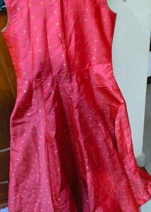 Pink &amp; Blue Embellished Dress