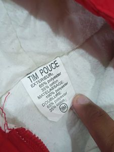 Tim Pouce Cute Bear Print Baby Snowsuit