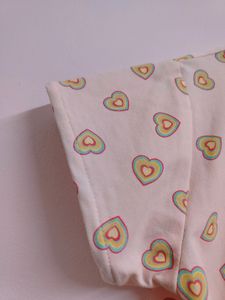 Aesthetic Heart Printed T Shirt