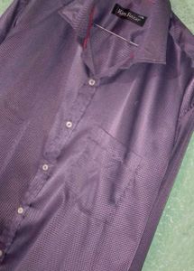 Pre-loved Purple Shirt -Comfortable &amp; Stylish