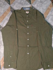 Levi's Olive Green Shirt
