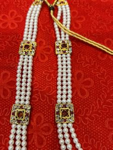 Designer Long Peral Necklace