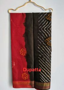 NEW COTTON BANDHNI FABRIC SALWAR KAMEEZ MATERIAL
