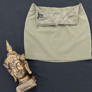 Olive Green H&amp;M Premium Skirt