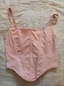 Baby Pink Corset Top