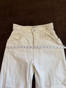 Off White Boyfriend Jeans