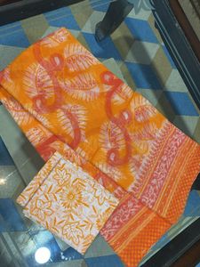 Totally New Saree With Blouse Material