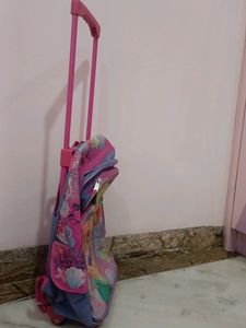 School Bag With Wheels 🎀