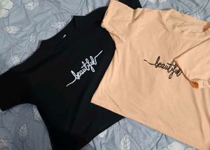 Cute Graphic Tees (Set of 2)