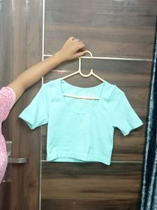 Crop Slim Fit Top