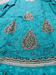 Very Beautiful Embroidered Suit With Salwar Dupata
