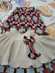 Two Set Skirt &amp;Top For Baby Girl