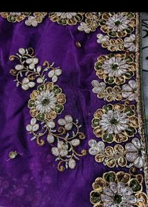 Beautiful Saree With Blouse And Paticot Also