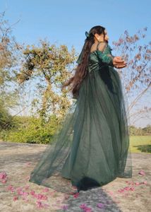 Goun 👗 For Pre-wedding Shoot And Baby Shower ..