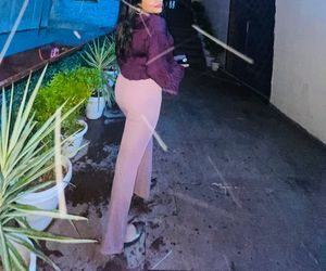 Shirt And Trousers Outfit Purple
