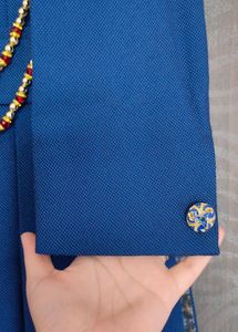 Designer Indo Western With Drape Style