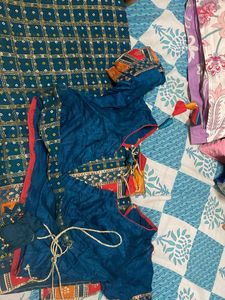 Beautiful Saree With Stiched Blouse