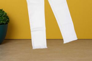 N@50 Size-30 White Embellished Jeans