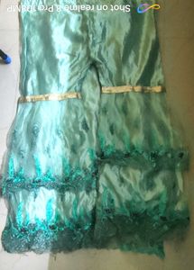 Elegant Mint Green Embellished Kurta Top