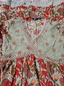 Alia Cut Kurta Set For Women