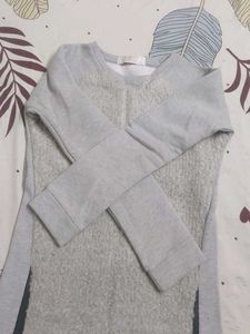 Gray Knit Sweater
