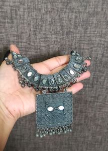 Black Oxidized Ghungaroo Choker