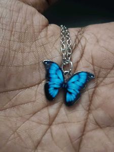 Butterfly Pendant Necklaces