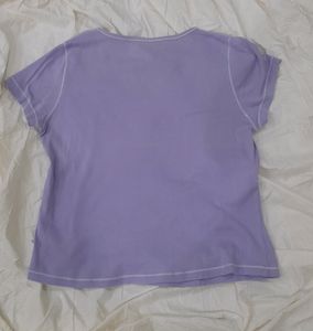 Oversized Purple Tshirt