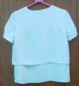 ZARA BASIC White Top