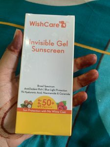 Wishcare Invisible Gel Sunscreen