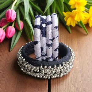 Handmade Fabric Bangles.