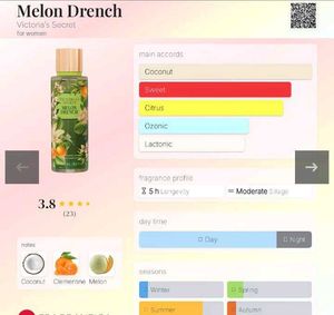 Velvet Petals Candied &amp; Melon Drench Body Mist Duo
