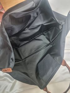 Authentic Long Champ Black Handbag