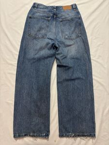 Wide Leg Denim Jeans