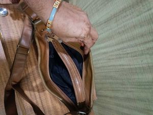 Imported patch work bag