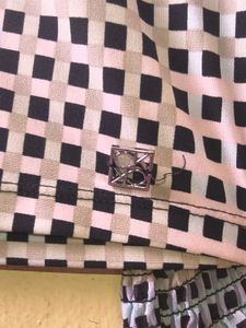 Calvin Klein Patterned Long Sleeve Top