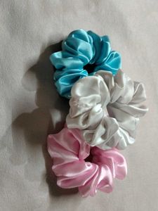 Skinny Scrunchie Combo Pack Of 3 Different Colour
